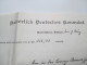 DR 1903 Kaiserlich Deutsches Consulat In Galveston (USA) Konsul Julius Runge. Social Philately! Original Dokument - Non Classificati