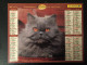 Calendrier Almanach Du Facteur 2000 , CHATS , Région Parisienne + EncartSciences Et Technique Du 21ème Siècle - Grossformat : 1991-00