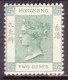 HONG KONG 1900 SG #56 2c MH CV £28 Dull Green - Unused Stamps