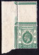 HONG KONG 1921 SG #118 2c MLH CV £7 Wmk Mult Script CA Blue-green Gutter Margins! - Unused Stamps