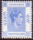 HONG KONG 1938 SG #149 25c MH CV £29 Bright Blue - Unused Stamps