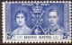 HONG KONG 1937 SG #139 25c MLH Coronation - Unused Stamps