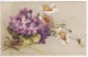 Carte Postale Fantaisie C.KLEIN -Bouquet De VIOLETTE Et MARGUERITE - FLEUR  - Illustrateur - VOIR 2 SCANS - - Klein, Catharina