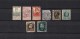 Belgique Belgie Used Perfin Perfore Stamps  Timbres Different - Ohne Zuordnung