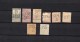 Belgique Belgie Used Perfin Perfore Stamps  Timbres Different - Ohne Zuordnung