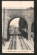 CPA Arcueil-Cachan, La Ligne Sous L'aqueduc - Cachan