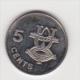 SOLOMON ISLANDS  5 CENTS   ANNO 2005 UNC - Salomon