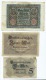 Lot De 3 Billets D' Allemagne  (2 Scans ) - Altri & Non Classificati