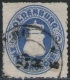 Oldenburg 25/ Auf 2 Groschen Blau - Oldenburg Nr. 18 A  - Pracht - Oldenburg