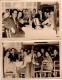 Carte Photo Originale Famille - Repas De Famille En 1958 - 2 Photos - - Personnes Identifiées