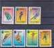 MONGOLIA  OLYMPIC GAMES 1980 LAKE PLACID USA  COMPLETE SET 7 STAMPS MNH - Mongolia