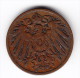 1906 Germany 2 Pfennig Coin - 2 Pfennig