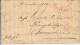 LETTRE DE 1826 DECEMBRE - CACHET ROUGE "PAID1827"- ECRITE DANS PLUSIEURS DIRECTIONS !!!- EN L'ETAT- RRR - ...-1840 Voorlopers