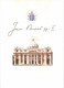 POLOGNE ENCART SPECIAL 25eme ANNIVERSAIRE PONTIFICAT DU PAPE JEAN PAUL II + TIMBRE +ENVELOPPE - Full Sheets