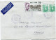 NOUVELLE-CALEDONIE LETTRE PAR AVION DEPART PAITA 10-5-1990 POUR LA FRANCE - Storia Postale