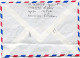 NOUVELLE-CALEDONIE LETTRE PAR AVION DEPART KOUAOUA 25-6-1990 POUR LA FRANCE - Storia Postale