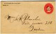 Canada H&amp;G #20(?), 3-cent Red Postal Stationery With 2-cent Overprint Cover - 1860-1899 Reign Of Victoria