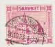 SAAR   107   (o)   MAG & STRAW   PERFIN - Used Stamps