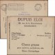Belgique 1930. Enveloppe En Franchise Des Chèques Postaux. Pubs : Charbon, Sable, Chaux Grasse, Aciéries, Agriculture - Agriculture