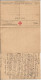 1915 - Lager Post Sibirien-Gumpoldskirchen, 2 Karte,  , Rote Kreuz, Doppelkarte, 2 Scan - Lettres & Documents
