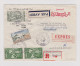 Afrika TUNESIEN 1963-03-11 TUNIS Exprès Flugpost R- Brief Nach Zürich - Tunisie (1956-...)