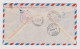 HAITI 1948-12-03 JEREMIE Blau Flugpost R-Brief Nach Neuchatel - Haiti