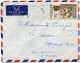 POLYNESIE LETTRE PAR AVION DEPART PAPEETE 25-1-1961 TAHITI POUR LA FRANCE - Cartas & Documentos