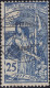 Heimat NE COLOMBIER 1900-11-00 Voll-Stempel Auf 25Rp Blau UPU Zu#79B - Oblitérés