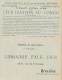 16191. Tarjeta Comercial Privada  Preobliterado  BRUXELLES (Belgien) 1907. Roulotte, Civilisaion Au CONGO - Roulettes 1900-09