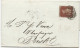 LETTRE DE 1845 AVEC CACHET 609 (PENZANCE) - Covers & Documents