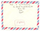 EGYPTE 18/7/1981 LETTRE EXPRESS COVER CAIRO LE CAIRE POUR PARIS - 2 Scans - - Lettres & Documents