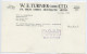 LONDON  : HOUNSLOW - TURNER, FUNERAL FURNISHERS (LETTERS / ENVELOPE) / POSTMARK - CHRISTMAS SLOGAN - United Kingdom