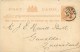 AUSTRALIE - VICTORIA -  CARTE POSTALE  - ENTIER POSTAL ONE PENNY ORANGE - VOYAGEE 1896 - De MELBOURNE AU QUEENSLAND - Covers & Documents