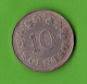 MALTE / MALTA /10 CENTS  / 1972   - BEL ETAT - Malta