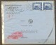 RUMANIA 1941 , SOBRE CIRCULADO ENTRE SIBIU Y NÜREMBERG , CENSURA DE SIBIU EN EL ANVERSO Y CENSURAS AL DORSO. - Storia Postale Seconda Guerra Mondiale