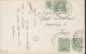 Belgium CPA Girl W. Horse Pferd Cheval NEERPELT 1923 VENLOO T-Cancel TAXE (2 Scans) - Briefe U. Dokumente