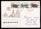 Russia: Cover Pskov To Belarus, 1998, 3 Stamps, Historic Trams, Receival Marks On Back With USSR Cut-out (traces Of Use) - Briefe U. Dokumente