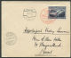 LIECHTENSTEIN, ZEPPELIN SET ON CARD AND COVER VFU USED - Poste Aérienne