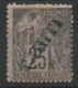 TAHITI - 1893 -  YVERT N° 15 * SIGNE SCHELLER - COTE = 80 EUROS - Neufs