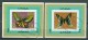 Ajman 1970/1972 4 Bloc ( 3 Scans ) Butterflies/ Papillons/ Vlinders  Used - Ajman