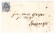 Heimat BE WYNIGEN Lnagstempel 10Rp. Strubel Bogenrand Auf Brief 8.7.1856 - Briefe U. Dokumente