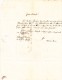Heimat BE RTE DE THUNE Balkenstempel Auf Vorphila Brief 31.7.1837 - Brieven En Documenten