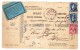 Heimat BE TAVANNES 16.III.1878 Auf R-Packetkarte Nach Pforzheim - Lettres & Documents