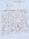 Heimat GL GLARUS 20.9.1863 AK-Stempel Auf Brief Aus Sarralbe Frankreich - 1849-1876: Période Classique