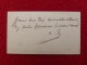 CDV AUTOGRAPHE INJALBERT ARTISTE SCULPTEUR - Documents Historiques