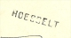 Brief Met Naamstempel HOESSELT Als Noodstempel Gebruikt !!! - Fortune Cancels (1919)