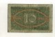 - ALLEMAGNE WEIMAR . REICHSBANKNOTE . 10 M. - 10 Mark