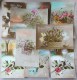 Lot 9 X CpA  Photo MONTAGE Fleur Fleurs Roses Et Gui Sur Paysage Voir Pour Cachet Timbre Voir Details - Collezioni E Lotti