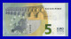 5 EURO "NA" AUSTRIA Firma DRAGHI N014   UNC - 5 Euro
