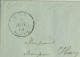 Algérie Envelope 1858 Guelma (Constantine) --> Marseille, Affr. 20c  PC 375 Et Tad 15 / Voir Les Images - 1849-1876: Période Classique